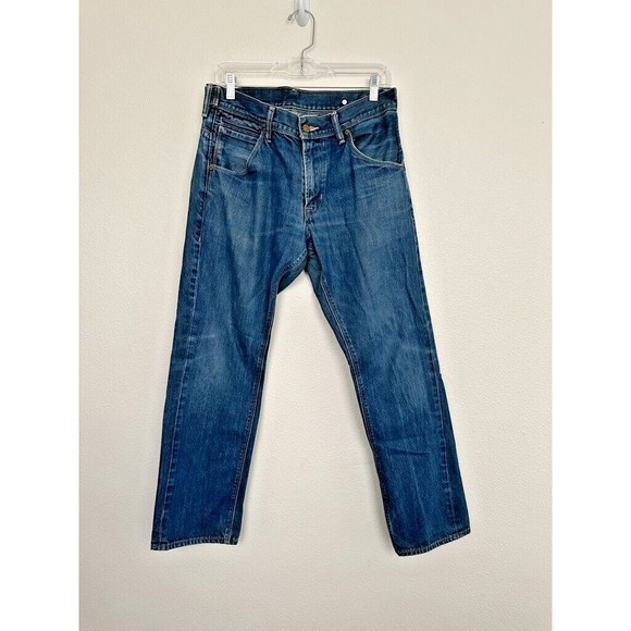 Levi's Two Horse Brand Double Pocket Jeans Size Medium Wash 34x30 Waist 34"